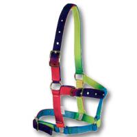 MULTICOLOUR NYLON HALTER FOR FOAL