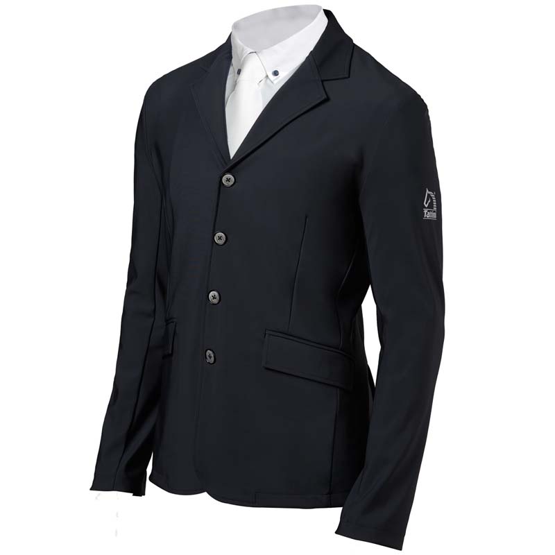 Men Competition Riding Jacket Tattini SIRIO in softshell - 2649