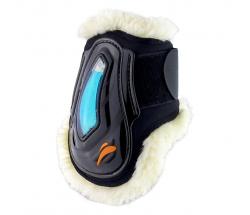 eQUICK FETLOCK BOOTS eAIRSHOCK FLUFFY REAR with SYNTHETIC WOOL and VELCRO - 1774