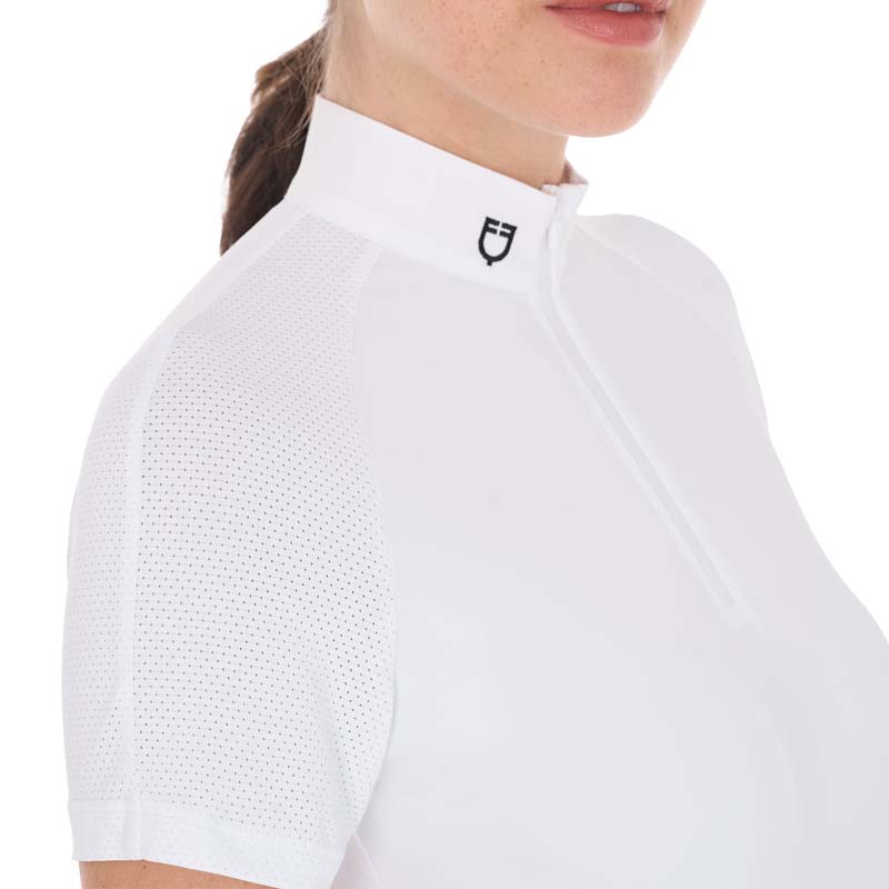 Woman competition polo short sleeve model Taline - 3511