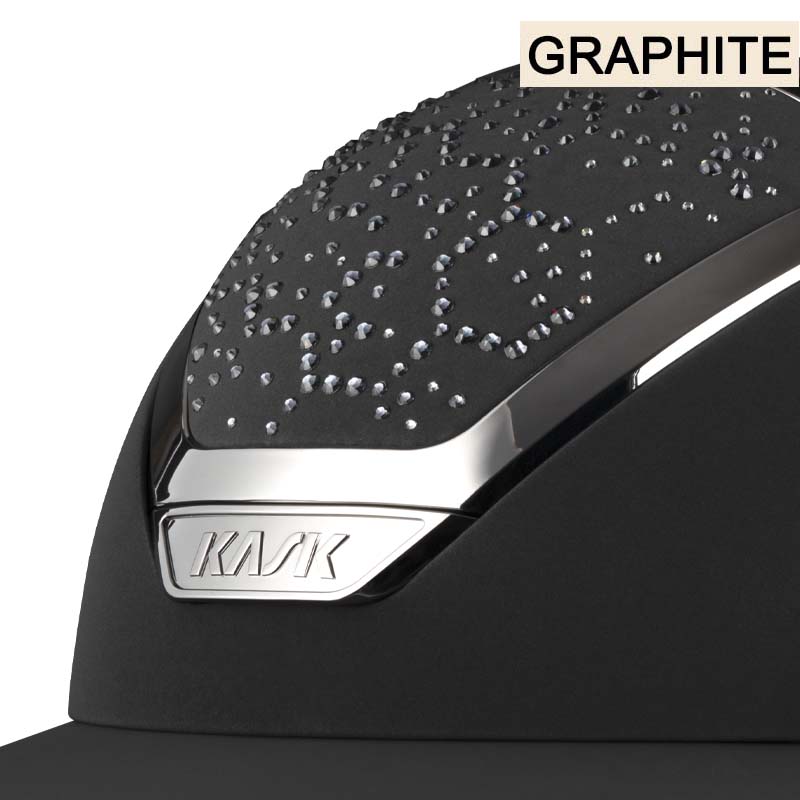 KASK Star Lady ANIMA Vibe Riding Helmet - Swarovski shell decoration - 3463