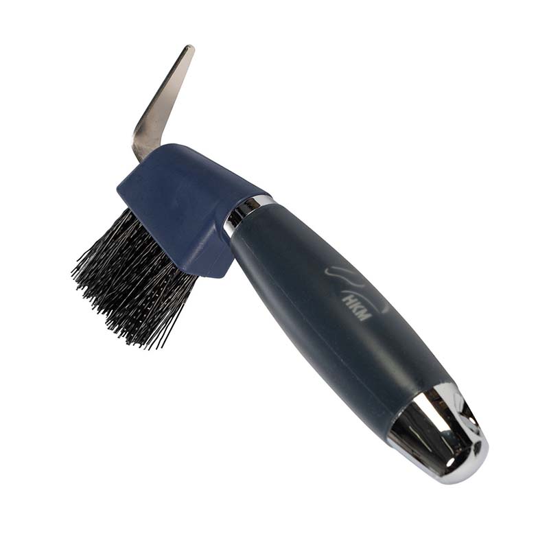 HKM gel hoof pick with brush