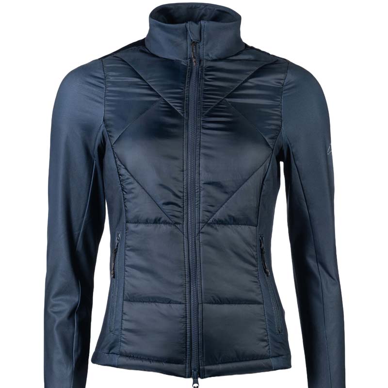 Breathable Nylon and Jersey Jacket for Women and Girls HKM - 2179