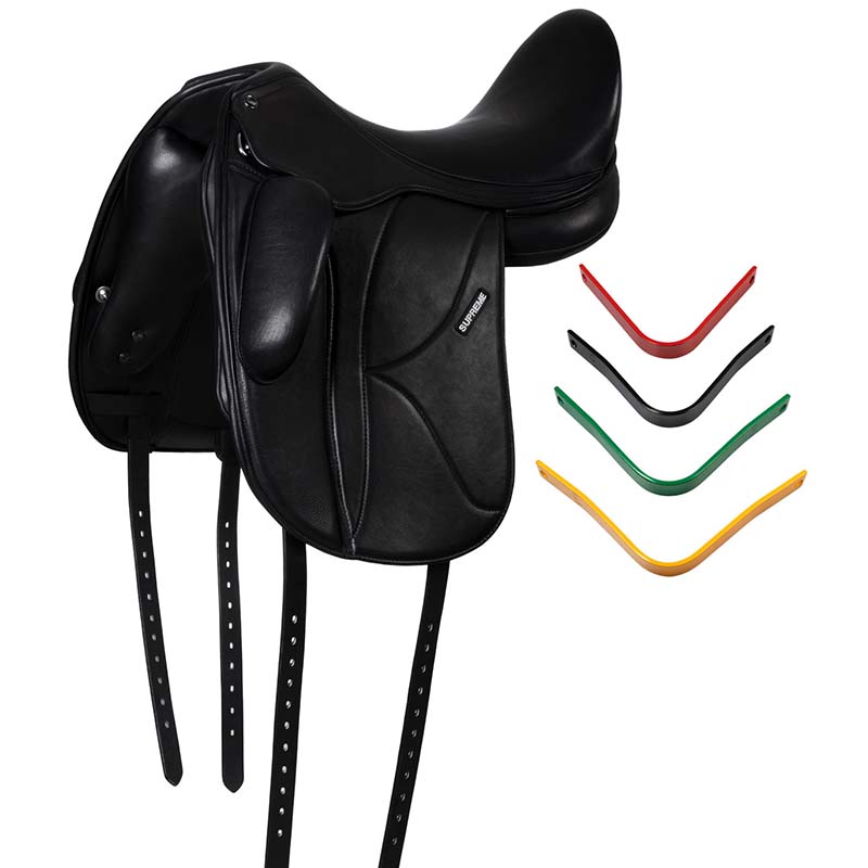 Dressage saddle supreme richmond w/interchangeable gullet - 2791