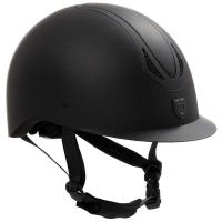RIDING HELMET AZAEL EQUESTRO MATT WITH COLORED FRAME
