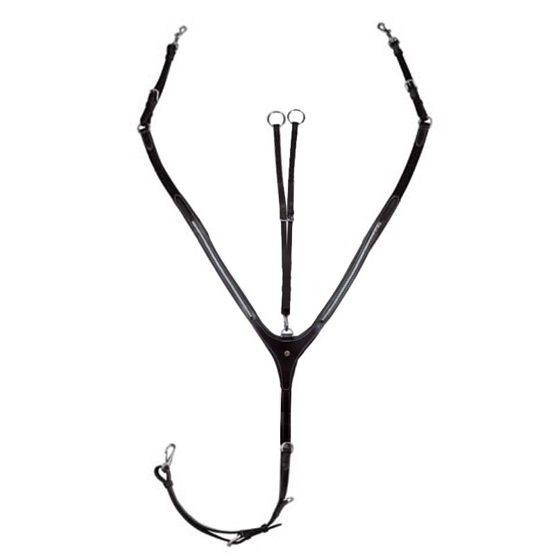 Pariani english breastplate with nickel plated clincher