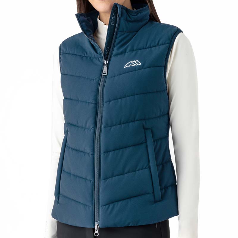 Equiline Elysir women's Padded Vest in lightweight Eco-Duvet - 9210