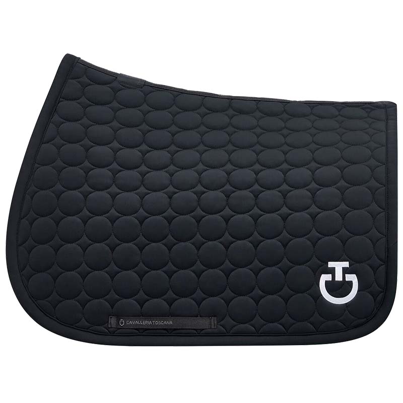 Cavalleria Toscana jumping saddle pad geometric quilted - 9624