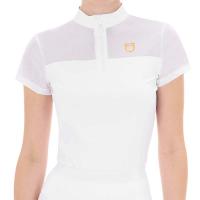 EQUESTRO TRAINING POLO SHIRT SHORT SLEEVE IN MESH