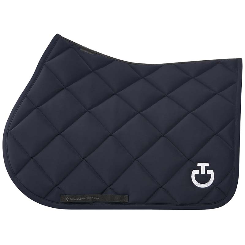 Cavalleria Toscana Jumping Saddle Pad - quilted jersey