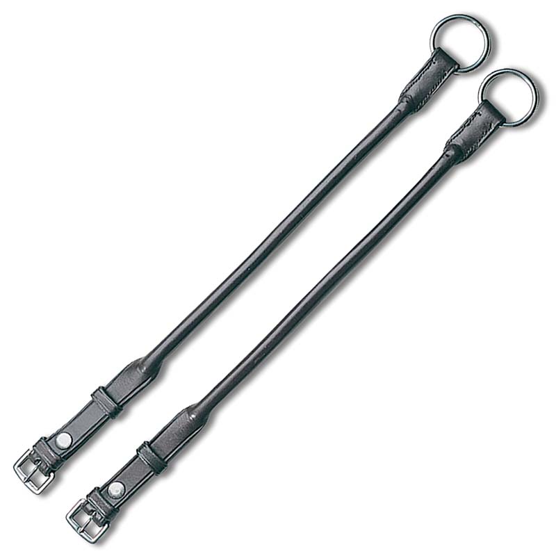 Leather cheek pieces for elevator bit wembley s-line - 2446