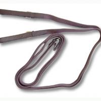 DRIVING REINS IN CLOTH AND LEATHER