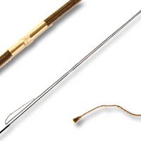 TWO SECTIONS FIBREGLASS CORE LUNGING WHIP