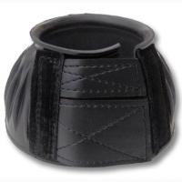 OPENED STRIPED TENDON BOOTS WITH BLACK VELCRO