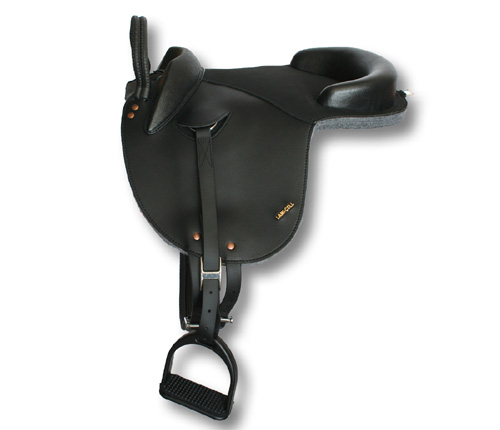 EQUIPRIDE BAREBACK RIDING PAD PONY SADDLE FOR HORSE PONY SHETLAND BLACK 