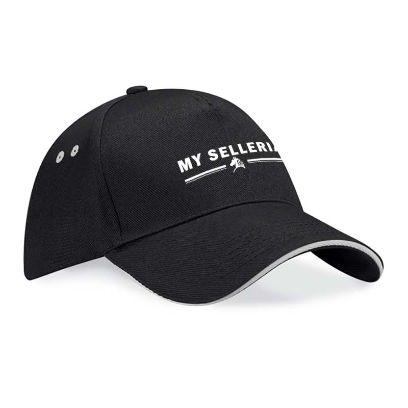 My Selleria Cotton Equestrian Cap with Contemporary print - 0011
