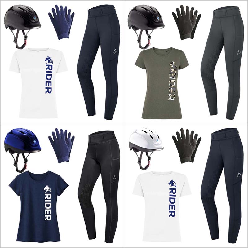 English Riding Apparel Set for woman - Beginners and Riders - 8190