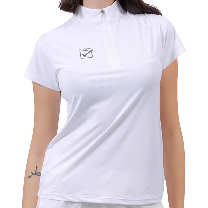 Givova women competition polo short-sleeved
