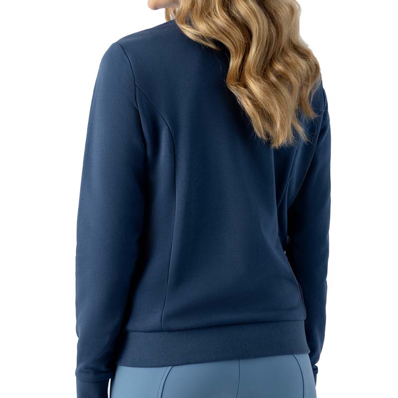 Women Full Zip Sweatshirt Equiline ENRAS - 9760
