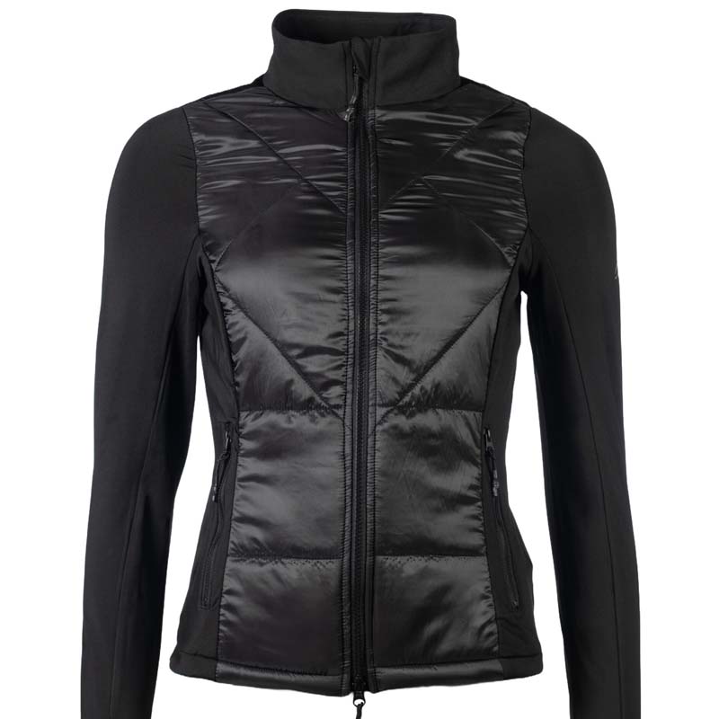 Breathable Nylon and Jersey Jacket for Women and Girls HKM - 2179