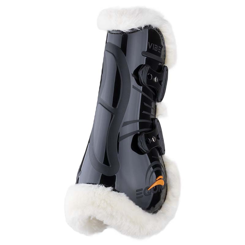 Equick vibe front fluffy tendon boots w/synthetic wool lining