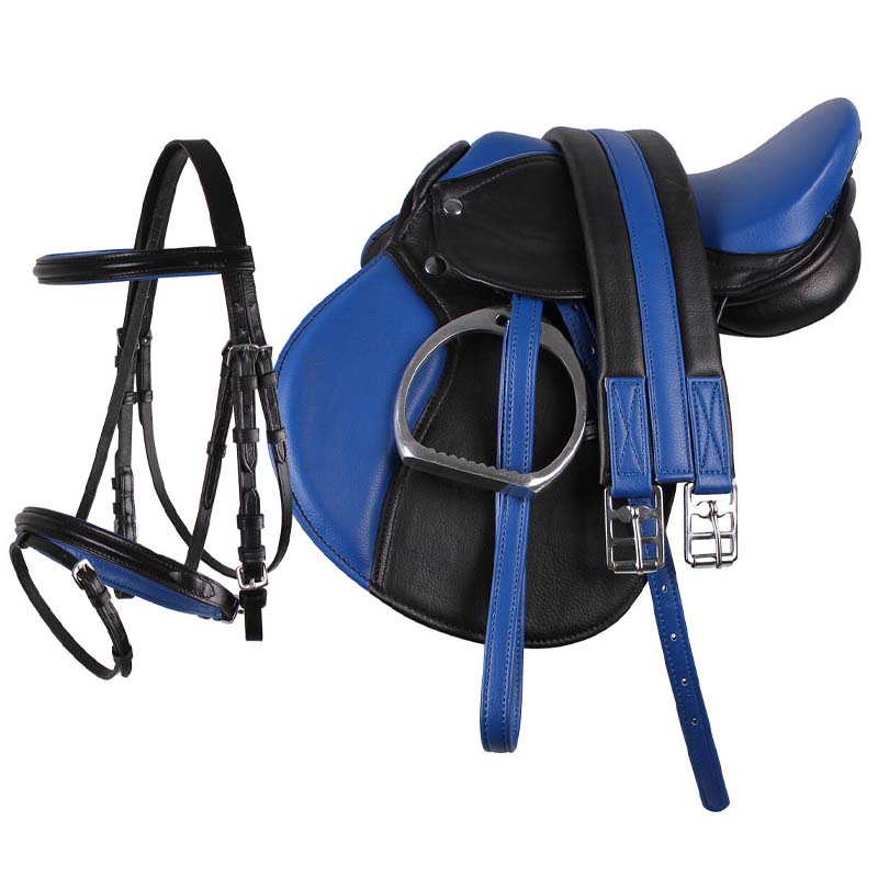 Saddle set pony 13'' for children - 8166