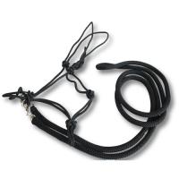 IKNOTTED ROPE AND BRIDLE and REINS WITH SNAP-HOOK