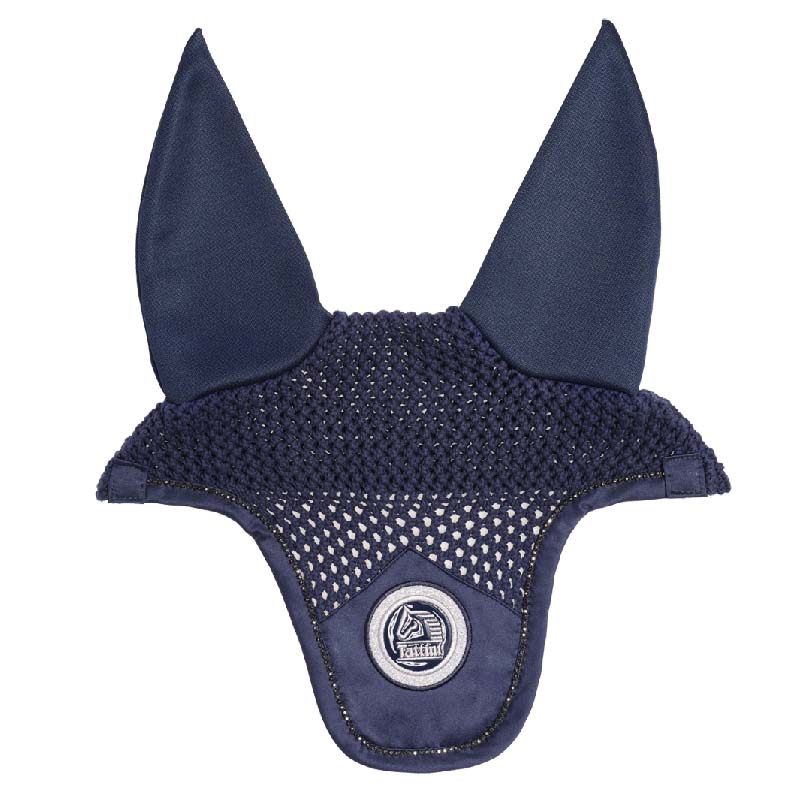 Tattini Louvre cotton crochet ear bonnet - 0674