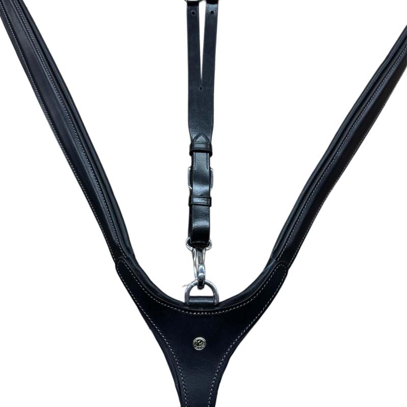 Pariani english breastplate Riviera with removable fork - 2665