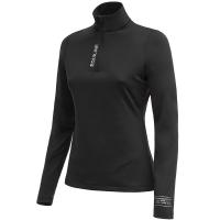 WOMAN SECOND SKIN TECHNICAL SHIRT EQUILINE CANIC WHIT ZIP