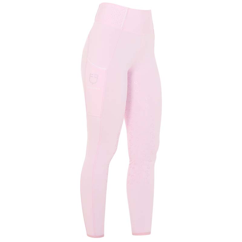 Leggings Equestro full grip with rhinestones - 9858