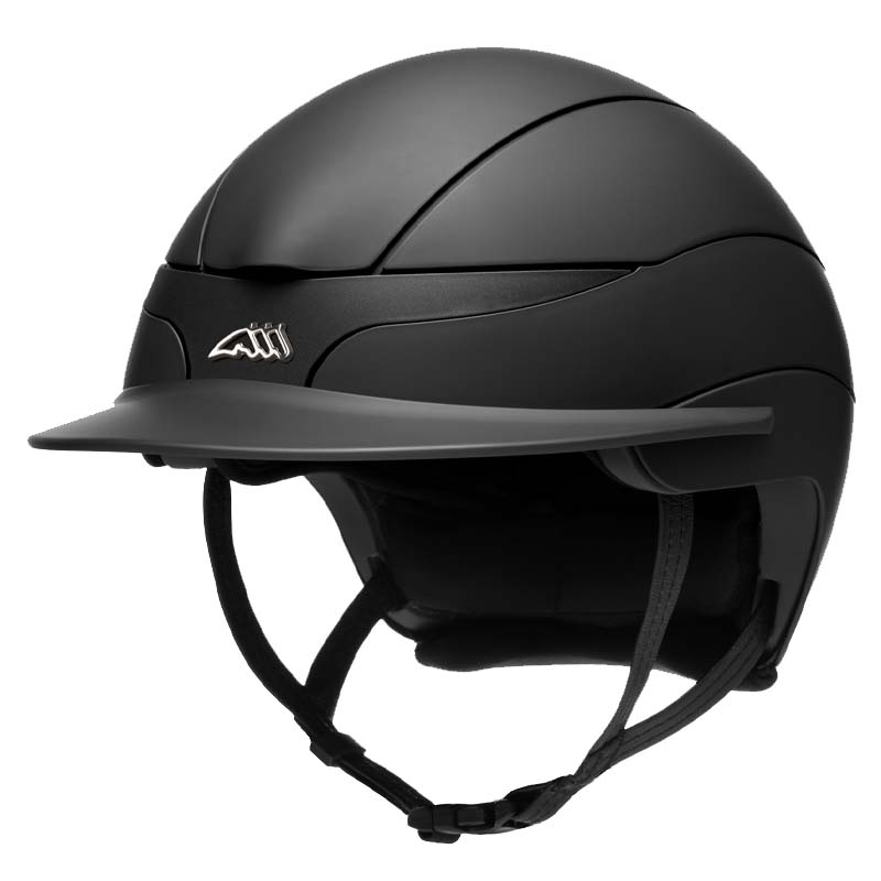 Riding Helmet with Flexible Narrow Visor Equiline XANTO LOGO - 3224