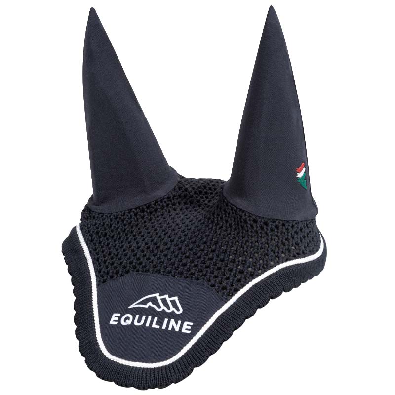 Equiline ear net mod. outline with embroidery