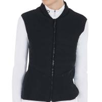 EQUESTRO WOMEN VEST IN TECHNICAL FABRIC