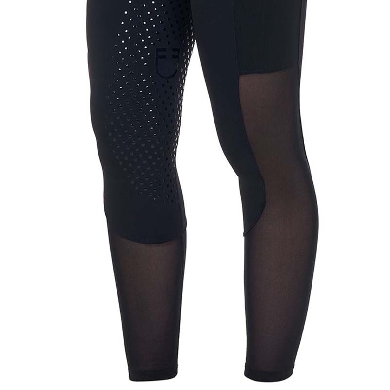  Women’s Equestro Mesh Full Grip Riding Leggings - 9810