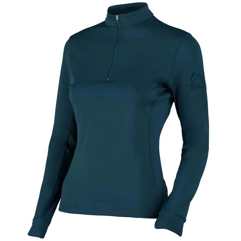Winter technical riding polo for women tattini mod. agatea, long sleeve
