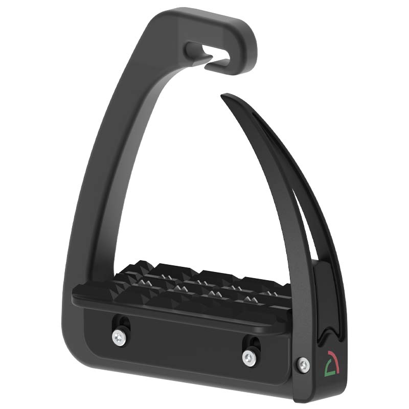 Safe riding s3 velvet safety stirrups in anticorodal aluminum made in italy - 3155