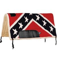 WESTERN SADDLE PAD SOUTHERN FLAG