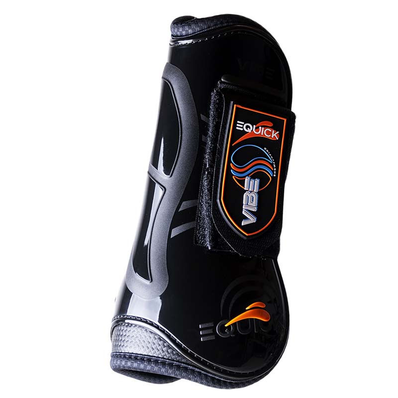 Equick vibe front tendon boots with velcro closure