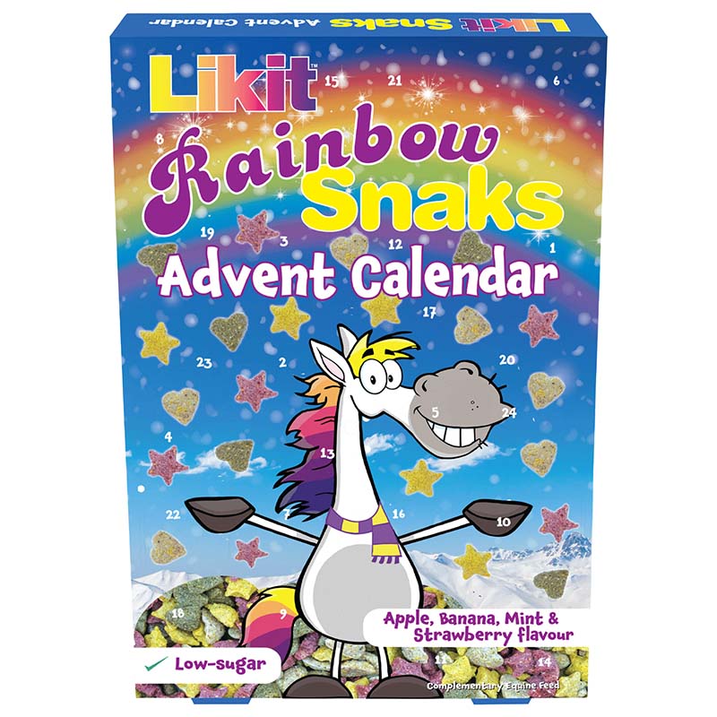 Advent Calendar with Likit Snaks Treats for your Horse - 1144