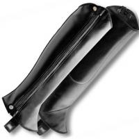 TATTINI LEATHER HALF-CHAPS SHINY LEATHER