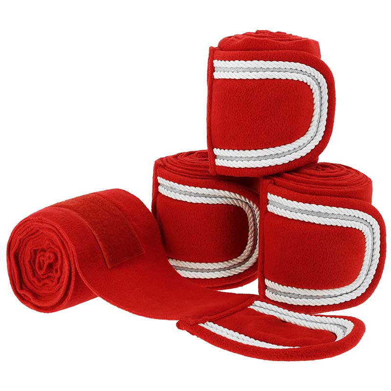 Equitheme Xmas Christmas Polo Bandages for Horses - 9327