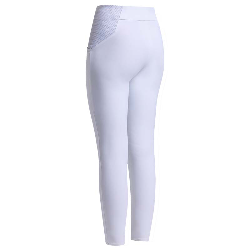 Cavalleria toscana leggings with perforated inserts for girls - 9556