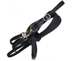 DRIVING REINS WITH SNAPS AND CONNECTION TO GIRTH - 0902