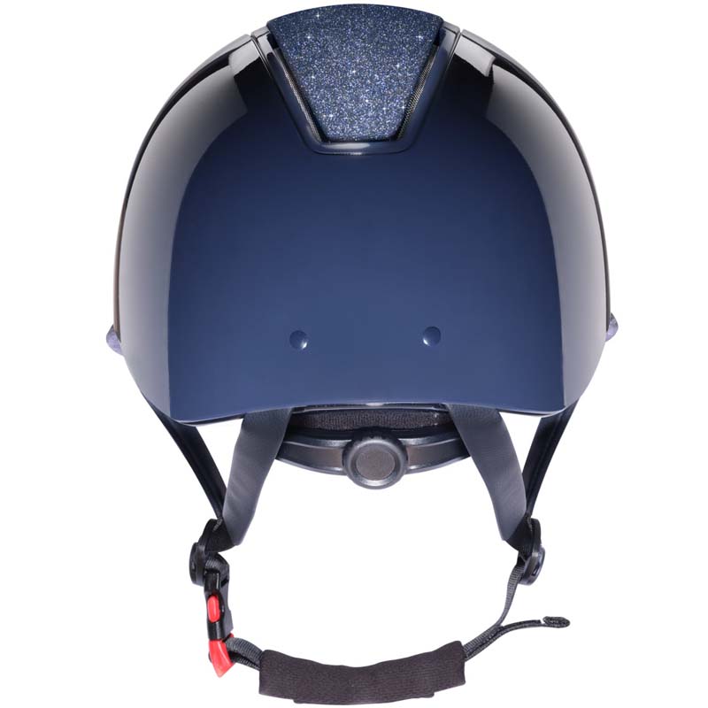 Tattini SELENE Riding Helmet w/Glitter shell - wide visor - 3305