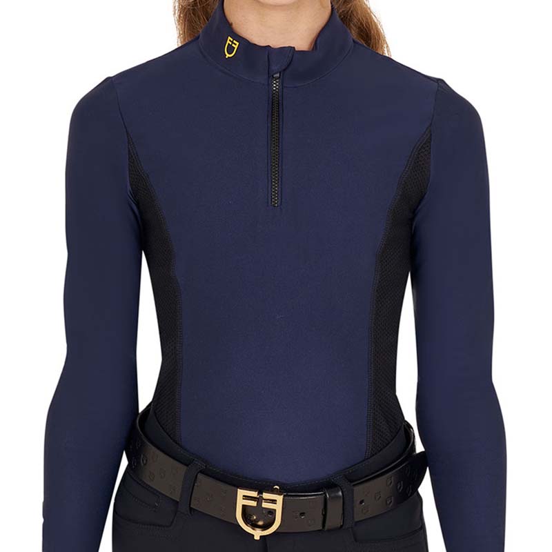 Base Layer training Equestro long sleeve for girls - 9859