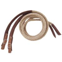 ROPE REINS FOR MAREMMANA BRIDLE WITH LEATHER