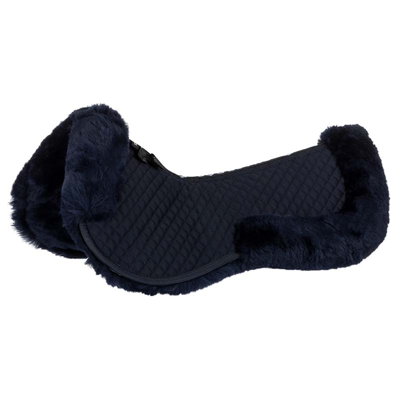 Equestro Cotton and Sheepskin Half Pad / Withers Relief Pad - 2949