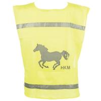 YELLOW VEST WITH REFRACTING INSERTS