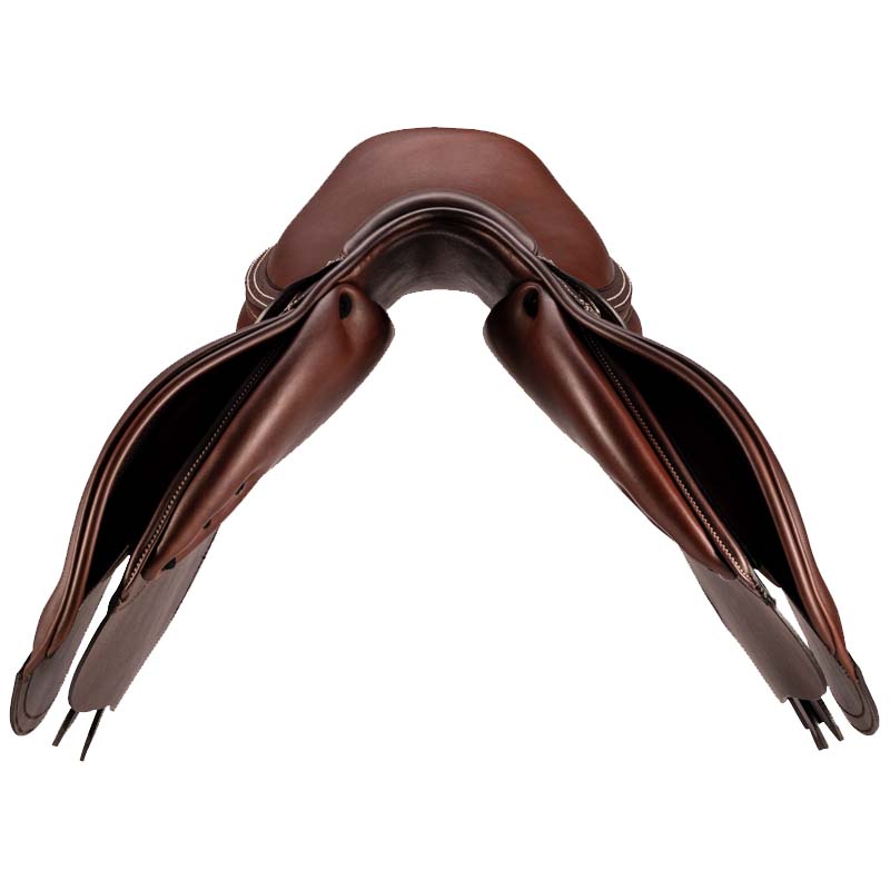 Jumping Saddle VALOR JMP PRINT in Printed Leather - Equiline Saddle Division - 2709